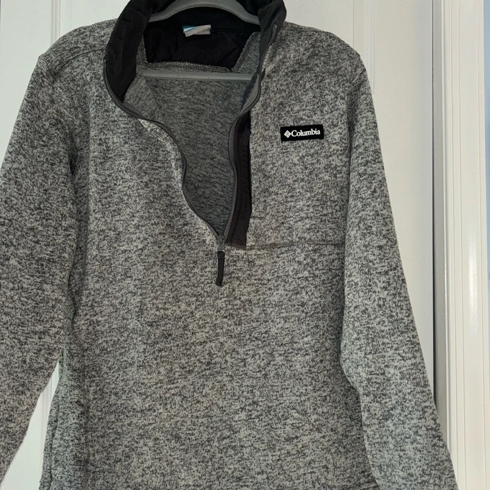 Grey Columbia 1/4 zip!! XL! - Picture 1 of 4